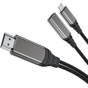 Wiwu USB-C To HDMI Cable 2m Black
