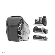 Peak Design Backpack Bedb-20-bk-2 Black V2 20l