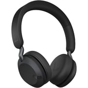 Jabra Elite 45H Wireless On Ear Headset Titanium Black