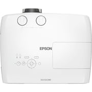 جهاز عرض إبسون هوم سينما 3800 4k 3lcd مع نطاق ديناميكي عالي - أبيض
