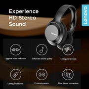 Lenovo HD100 Wireless On-Ear Headset Black
