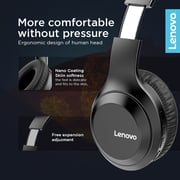 Lenovo HD100 Wireless On-Ear Headset Black