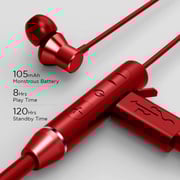 Lenovo HE05 Wireless In-Ear Neckband Red