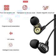 Lenovo HE08 Wireless In-Ear Neckband Black