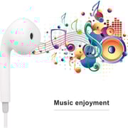 Lenovo HF170 Wired In-Ear Headset White
