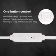 Lenovo HF170 Wired In-Ear Headset White