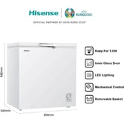 Hisense Chest Freezer 400 Litres FC-40DT4SAW