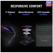 Asus ROG Zephyrus S17 Gaming Laptop - 11th Gen – Core i9 2.5GHz 32GB 2TB 16GB Win10 17.3inch WQHD Black NVIDIA GeForce RTX 3080 English/Arabic Keyboard GX703HS K4021T (2021) Middle East Version