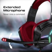 Vertux BLITZ Wired Over Ear Gaming Headset Red
