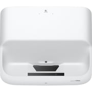 Epson Epiqvision Ultra Ls300 Smart Streaming Laser Short Throw Projector, 3600 Lumens Hdr Android Tv Sports - White