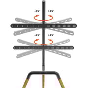 WB Easel Studio TV Floor Stand 45-65inch Black/Brown
