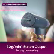 Philips 1000W Handheld Garment Steamer, Compact & Foldable, Quick Heat-Up - STH3000/26