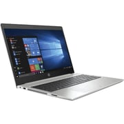 HP ProBook 455 G7 1F3M7EA Laptop - Ryzen 7 2.0GHz 8GB 256GB Win10 15.6inch HD Silver English/Arabic Keyboard