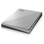 Western Digital My Passport Ultra Portable Hard Drive USB3.1 5TB Silver WDBPMV0050BSLWESN