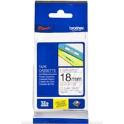 Brother Tze-141 18mm Black On Clear Laminated Tape