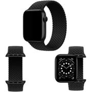 Maxguard Moda-Series Braided Solo Loop For Apple Watch 40/38mm Black
