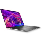 Dell XPS 15 (2021) Laptop - 11th Gen / Intel Core i7-11800H / 15.6inch 3.5K OLED Touch / 16GB RAM / 1TB SSD / 4GB NVIDIA GeForce RTX 3050 Ti Graphics / Windows 10 Home / English & Arabic Keyboard / Silver / Middle East Version - [9510-XPS-2400-SLV]