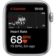 Apple Watch SE GPS+Cellular 40mm Silver Aluminium Case Abyss Blue/Moss Green Sport Loop - Middle East Version
