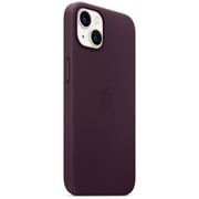 Apple Leather Case with MagSafe Dark Cherry iPhone 13