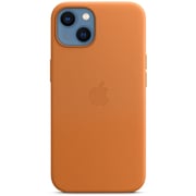 Apple Leather Case with MagSafe Golden Brown iPhone 13