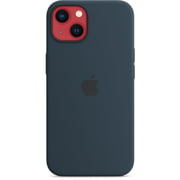 Apple Silicone Case with MagSafe Abyss Blue iPhone 13