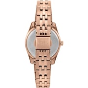 Fossil Scarlette Mini Womens Wristwatch, Genuine Imported, Rose Gold Es4901