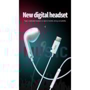 Totu EAUA-021 In Ear Wired Earphones White