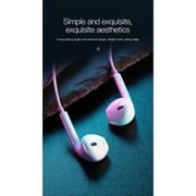 Totu EAUA-021 In Ear Wired Earphones White