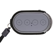 evvoli 5 Watts water-resistant indoor & outdoor Bluetooth speaker with a built-in microphone -EVAUD-MB5B, Black