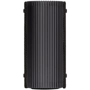evvoli 5 Watts water-resistant indoor & outdoor Bluetooth speaker with a built-in microphone -EVAUD-MB5B, Black