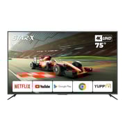 Star-x 75-inch 4k UHD Smart LED TV With Built In Receiver 75UH640V One Year Warranty