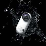 Insta360 Go 2 - كاميرا صغيرة الحركة ، تزن 1 أونصة ، مقاومة للماء ، التثبيت ، التقاط Pov ، مستشعر 1 / 2.3 