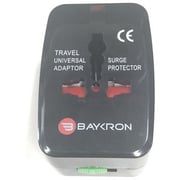 Baykron Universal Travel Adapter Black