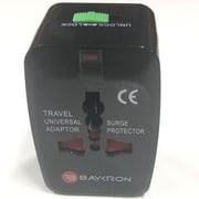 Baykron Universal Travel Adapter Black
