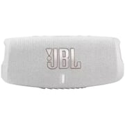 JBL Charge 5 Portable Speaker with Powerbank White