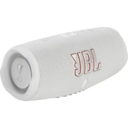 JBL Charge 5 Portable Speaker with Powerbank White