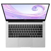 Huawei MateBook D14 (2019) Laptop - 10th Gen / Intel Core i5-10210U / 14inch FHD / 8GB RAM / 512GB SSD / Shared Intel UHD Graphis / Windows 10 Home / English & Arabic Keyboard / Space Grey / Middle East Version - [NBB-WAH9]