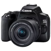 Canon EOS 250D SLR Camera Body Black With EF-S 18-55MM F3.5-5.6 III & EF 75-300MMF4-5.6 III Lens