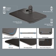 Switch 3 In 1 Wireless Charger Black