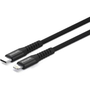 Philips Braided USB-C To Lightning Cable 2m Black