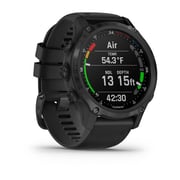 Garmin Descent Mk2s, Smaller-sized Watch-style Dive Computer, Multisport Training/smart Features, Carbon Grey Dlc With Black Silicone Band, (010-02403-04)