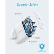 Anker PowerPort III Duo 2 Port USB-C Charger 40Watts White