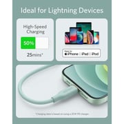 Anker PowerLine III Flow USB Type-C To Lightning Cable 0.9m Green