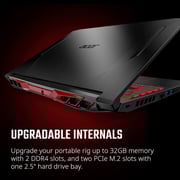 Acer Nitro 5 Gaming Laptop Core i5-10300H 2.50GHz 16GB 512GB SSD+1TB HDD Win10 15.6inch FHD Obsidian Black 4gb Nvidia GeForce RTX 3050