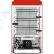 Smeg Single Door Refrigerator Red 135 Litres - FAB10HRRD5