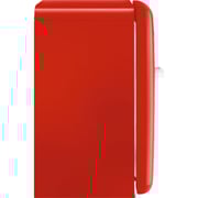 Smeg Single Door Refrigerator Red 135 Litres - FAB10HRRD5