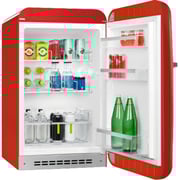 Smeg Single Door Refrigerator Red 135 Litres - FAB10HRRD5