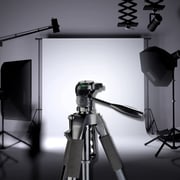 Gosmart Tr682an Portable Aluminum Professional 3-way Pan/tilt Head Tripod With Bag, For Dslr And Camcorder Camera, Black With Free 5-in-1 Professional Camera Lens Cleaning Kit Bundle