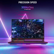 Asus ROG Strix G15 G513QR-HF113T Gaming Laptop - Ryzen 9 3.3GHz 16GB 1TB 8GB Win10 15.6inch FHD Grey NVIDIA GeForce RTX 3070 English/Arabic Keyboard