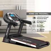 Sparnod Fitness STH-4100 4.5 HP Peak Automatic Foldable Motorized Running Indoor Treadmill